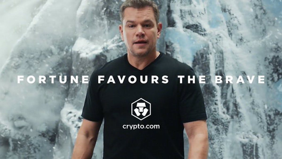 matt damon crypto