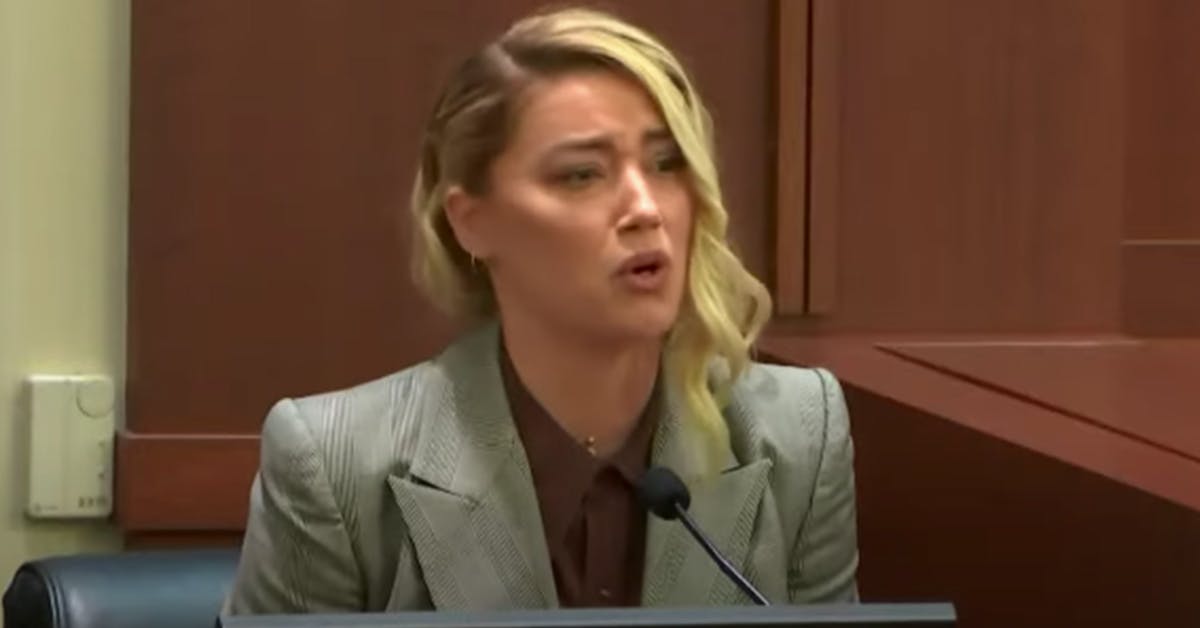 amber heard crocodile tears